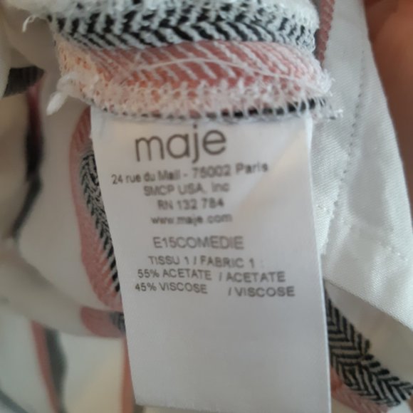 Maje striped shirt - Picture 5 of 5